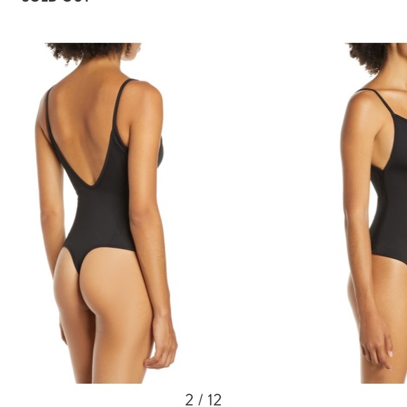 White Free People Women's Lila Square Neck Bodysuit -NWOT - Picture 7 of 11